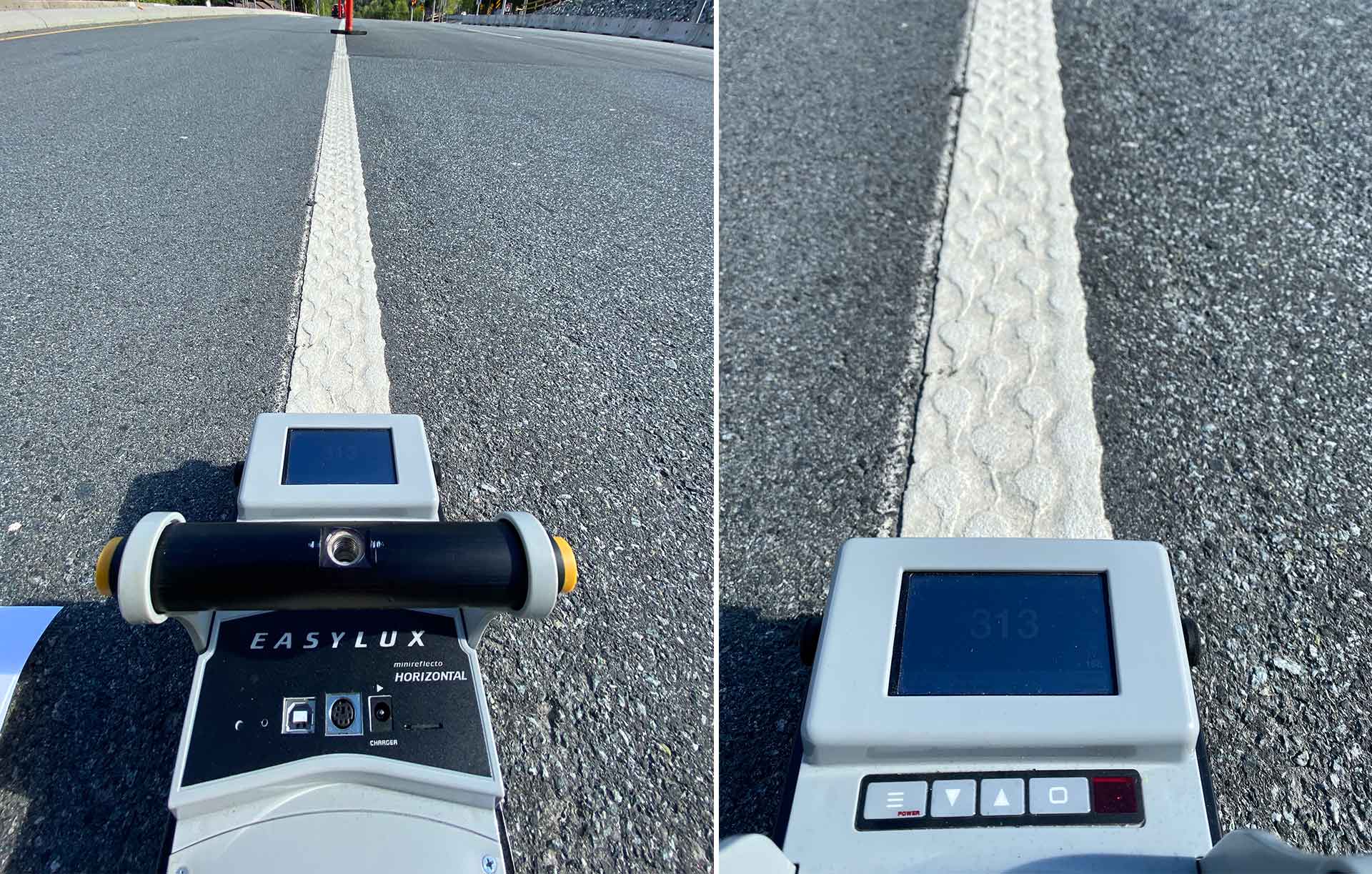 Hwy 99 Retroreflectivity in Squamish - Scottish Line Painting